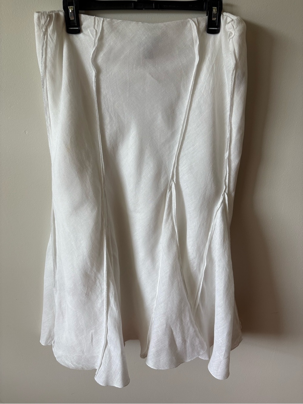Ralph Lauren 100% Linen Women's Flared Skirt Size 12
